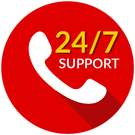 website vale 24x7 support